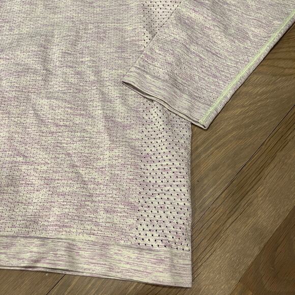 lululemon athletica Heathered Lavender Half-Zip Pullover - Picture 3 of 7